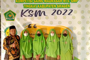 MTsN 3 SRAGEN BERKOMPETISI DI KSM TINGKAT KABUPATEN