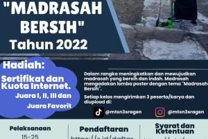 SIAP BERSAING DIAJANG LOMBA POSTER MADRASAH